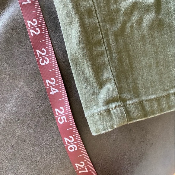 Marissa Webb Collective Pants Size 6 Green Balloon Paper-bag Waist Utility Ankle - Picture 8 of 10